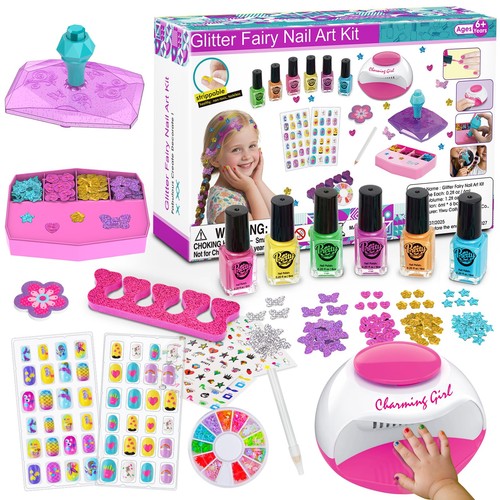 Kids nail art kit for - nail,