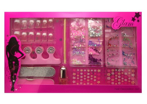 Girl kids nails decoration - nails,