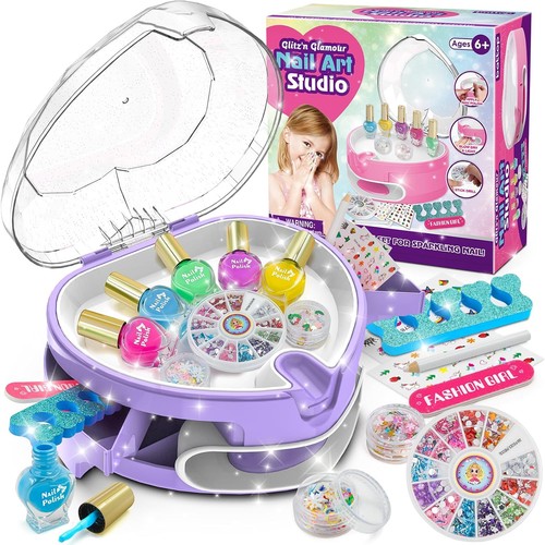 Girls nail art - girls, kids,