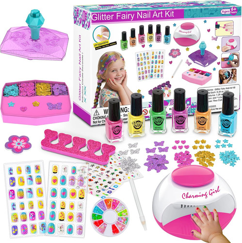 Kids nail art kit for - art,