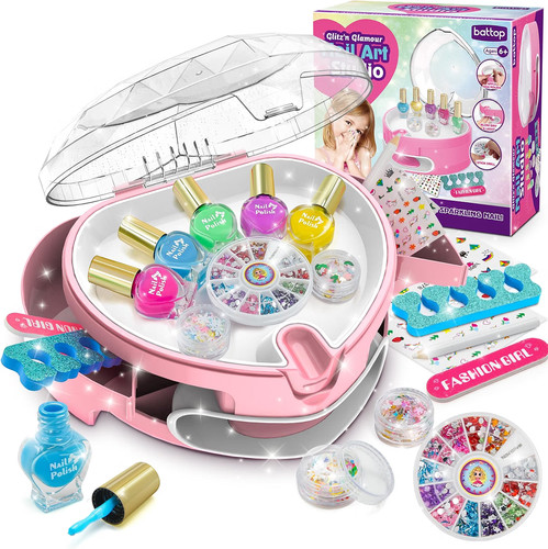 Girls nail art kit - kit, water