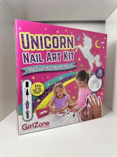 Girlzone unicorn nail art kit - nail,