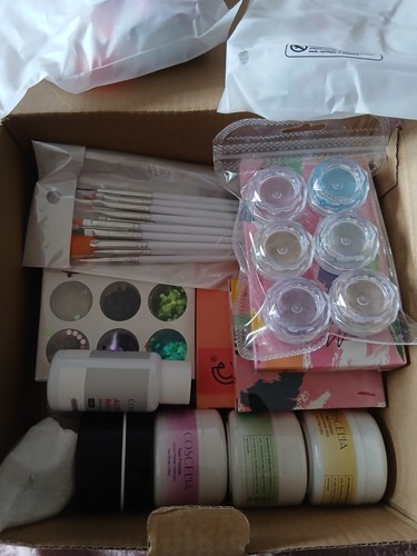 Acrylic nail art kit - nail, powders