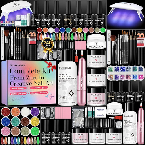 Acrylic nail kit - acrylic,