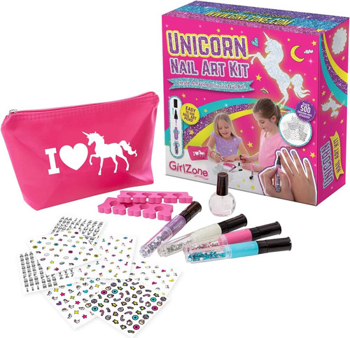 Girl zone unicorn nail art - unicorn,