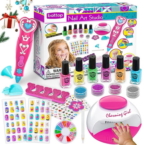 Battop kids nail polish set - nail,